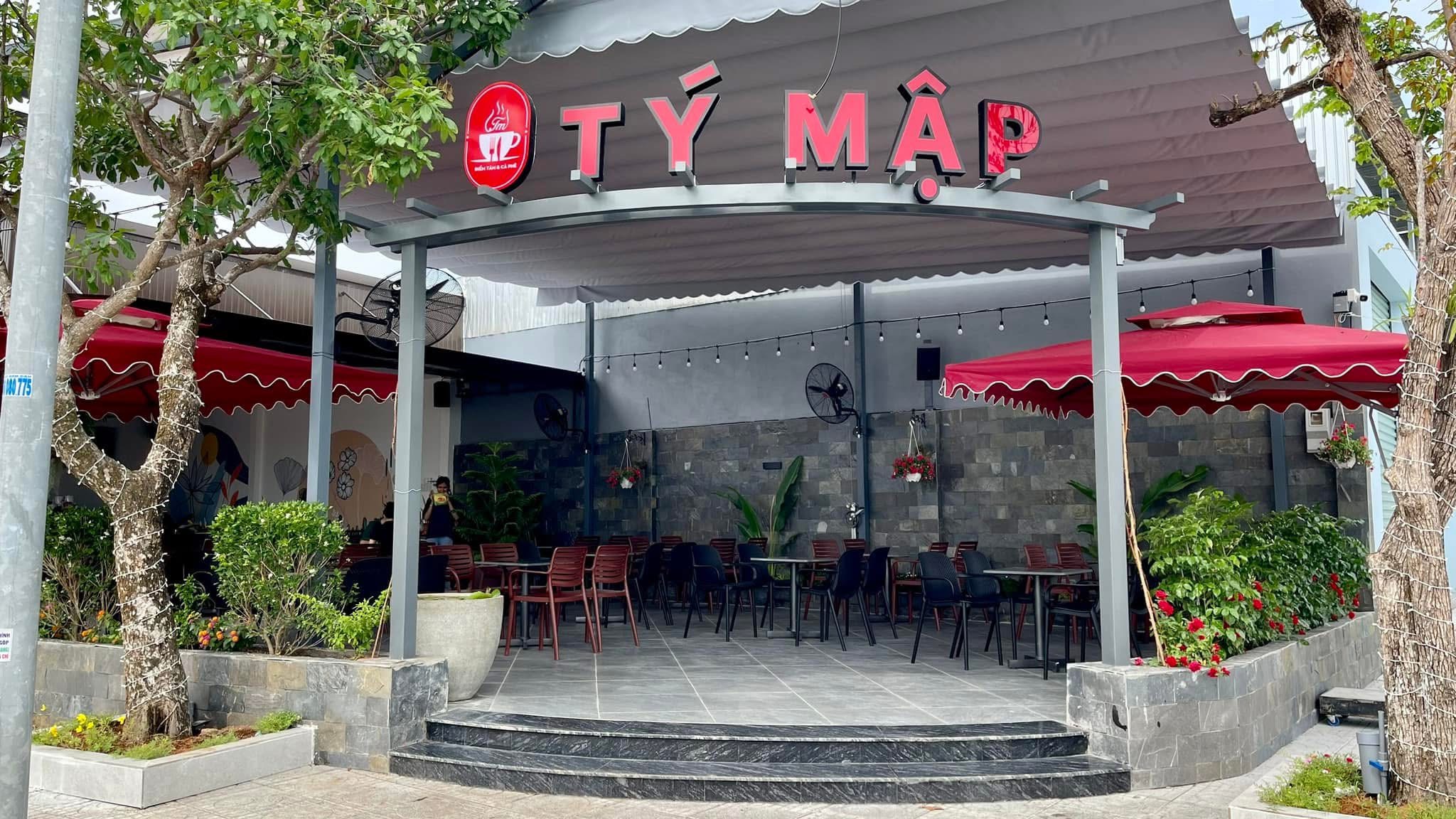Không gian Cà Phê Tý Mập tại KDC Nam An Hoà, Rạch Giá, An Giang